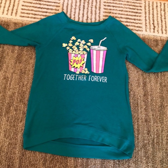 3/$25 Justice girls sz 12 long sleeve sweater - Picture 2 of 2